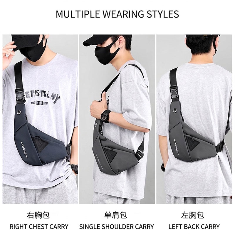 Water-Resistant Anti-Theft Chest Bag - Image 2